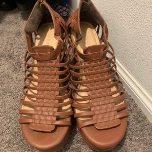 Torrid gladiator platform wedge
